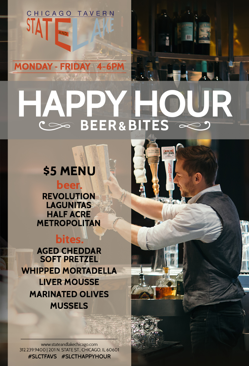 Happy Hour Specials on the Magnificent Mile